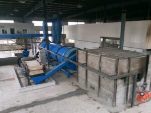 Paddle Stirring Drum Rotary Dryer